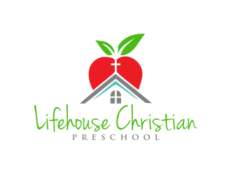 Lifehouse Christian Preschool  logo design by Barkah