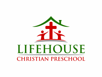 Lifehouse Christian Preschool  logo design by ingepro