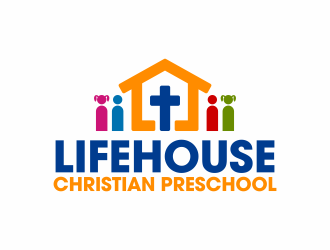 Lifehouse Christian Preschool  logo design by ingepro