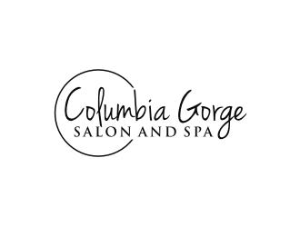 Columbia Gorge Salon and Spa logo design by logitec