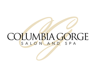 Columbia Gorge Salon and Spa logo design by kunejo