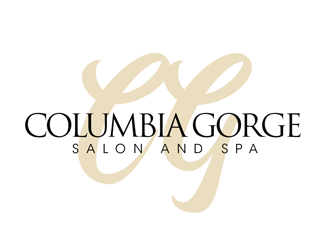 Columbia Gorge Salon and Spa logo design by kunejo