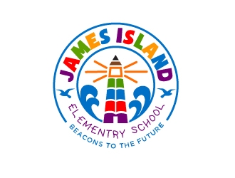 James Island Elementary School logo design by Foxcody