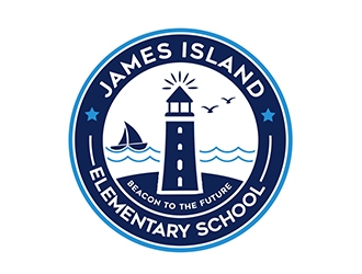 James Island Elementary School logo design by PrimalGraphics