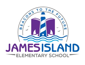 James Island Elementary School logo design by DreamLogoDesign