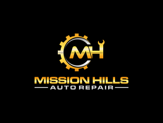 Mission Hills Auto Repair logo design by RIANW