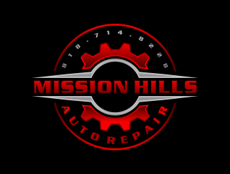 Mission Hills Auto Repair logo design by scolessi