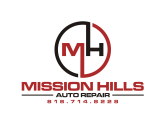 Mission Hills Auto Repair logo design by rief