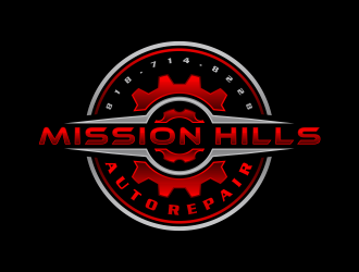 Mission Hills Auto Repair logo design by scolessi