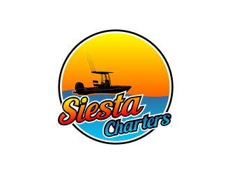 Siesta Charters logo design by beejo