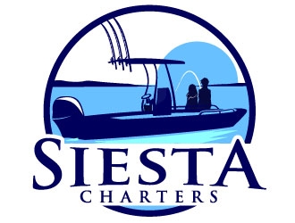 Siesta Charters logo design by maze