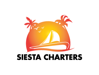 Siesta Charters logo design by jafar