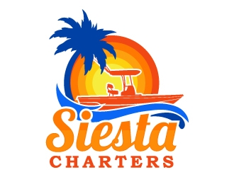 Siesta Charters logo design by LogOExperT