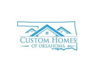 Custom Homes of Oklahoma  logo design by uttam