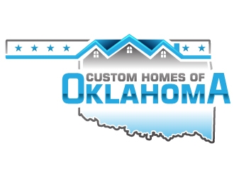 Custom Homes of Oklahoma  logo design by Suvendu