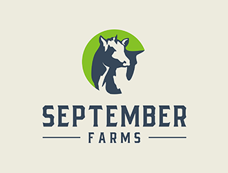 September Farms logo design by logolady