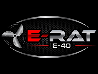 E-RAT / E-40 logo design by uttam