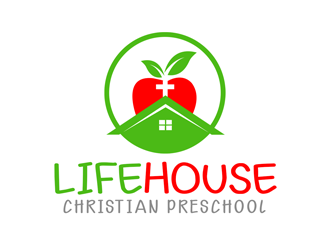 Lifehouse Christian Preschool  logo design by kunejo