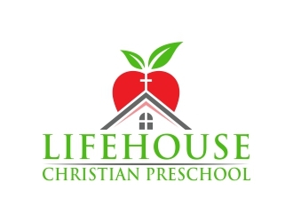 Lifehouse Christian Preschool  logo design by dibyo