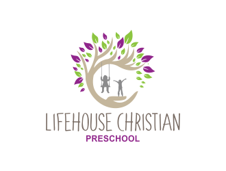 Lifehouse Christian Preschool  logo design by Greenlight