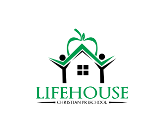 Lifehouse Christian Preschool  logo design by Greenlight