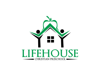 Lifehouse Christian Preschool  logo design by Greenlight