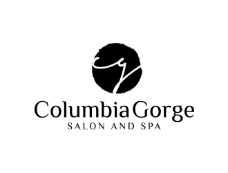 Columbia Gorge Salon and Spa logo design by keylogo