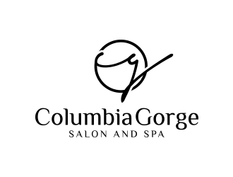 Columbia Gorge Salon and Spa logo design by keylogo