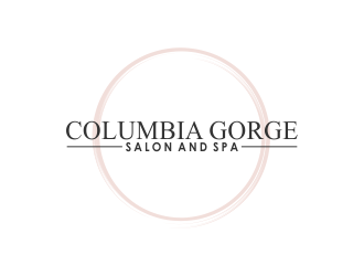 Columbia Gorge Salon and Spa logo design by giphone