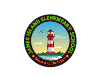 James Island Elementary School logo design by usashi