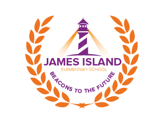 James Island Elementary School logo design by czars