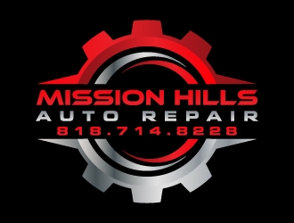 Mission Hills Auto Repair logo design by akilis13