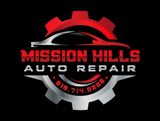 Mission Hills Auto Repair logo design by akilis13