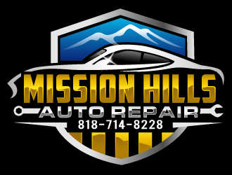 Mission Hills Auto Repair logo design by THOR_