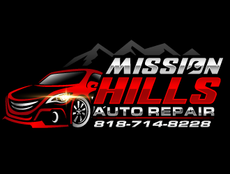 Mission Hills Auto Repair logo design by THOR_