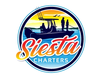 Siesta Charters logo design by jaize