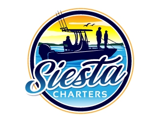 Siesta Charters logo design by jaize