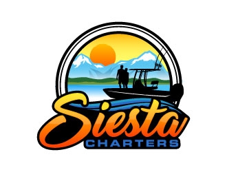 Siesta Charters logo design by daywalker