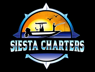 Siesta Charters logo design by PrimalGraphics