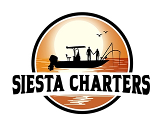 Siesta Charters logo design by PrimalGraphics