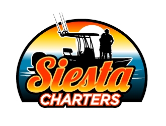 Siesta Charters logo design by aRBy