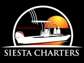 Siesta Charters logo design by maze