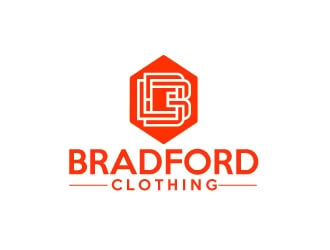 Bradford clothing  logo design by AamirKhan