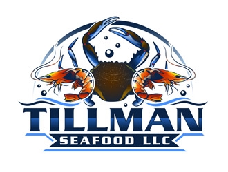 Tillman Seafood LLC logo design by DreamLogoDesign