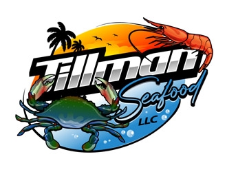 Tillman Seafood LLC logo design by DreamLogoDesign