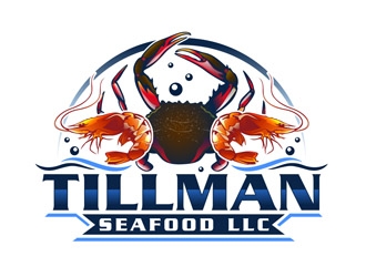 Tillman Seafood LLC logo design by DreamLogoDesign