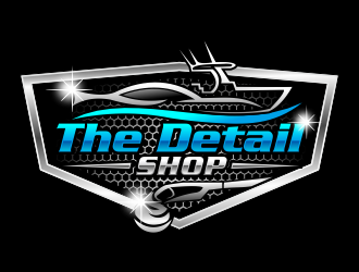 THE DETAIL SHOP  logo design by hidro