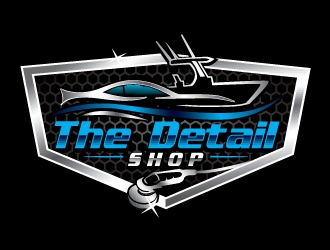 THE DETAIL SHOP  logo design by ruki