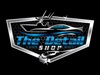 THE DETAIL SHOP  logo design by ruki