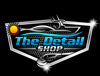 THE DETAIL SHOP  logo design by hidro